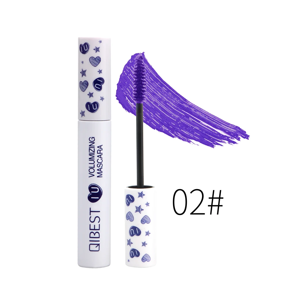 

7 Colors Color Mascara Cosplay Natural Lasting Curling Shiny Mascara, Long And Not Blooming