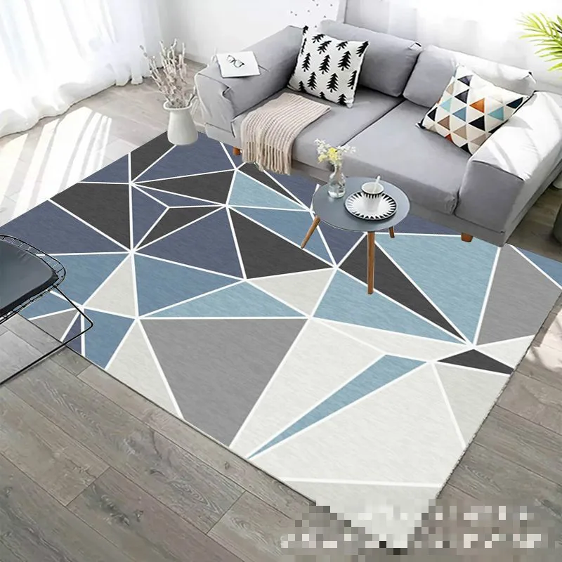 

KC Living Room Baby Crawling Mat Nordic Style Household Modern Simple Model Room Carpet Floor Mat Bedroom Decor Rug Area Rug