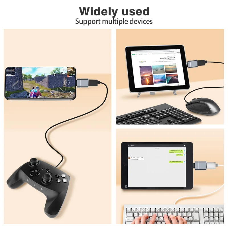 адаптер usb 3 на usb c otg для macbook samsung ноутбу