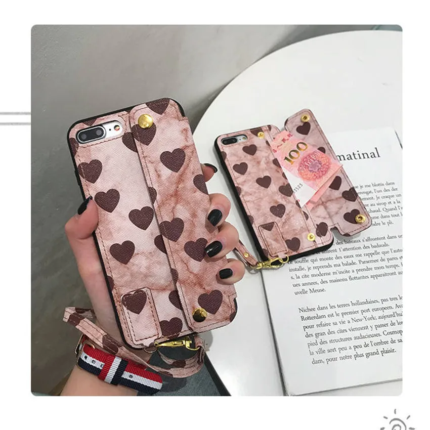 Модный кожаный чехол для OPPO R11 R15 R9S Plus держатель карт бумажник телефона Iphone 6s 7Plus XS