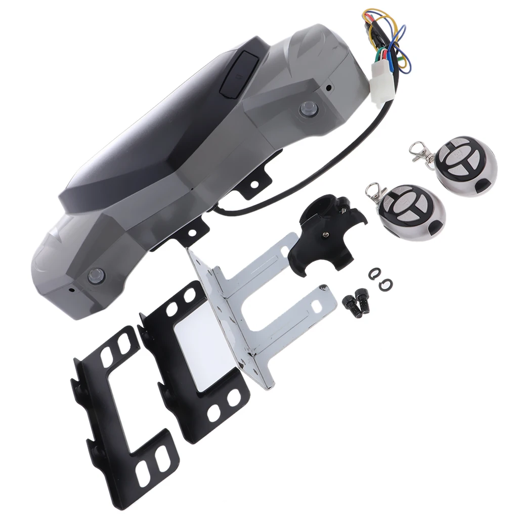 12V мотоцикл FM радио фара динамик две клавиши два винта гайки четыре