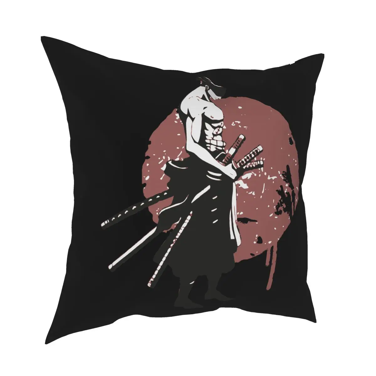 

Наволочка Zoro Roronoa, 1 шт., для домашнего декора, подушки в стиле аниме, комиксов, Харадзюку, для гостиной, двусторонняя печать