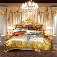 2021 luxury 800tc silk cotton palace bedding set embroidery quilt cover flat sheet bedspread pillowcases queen king size 4 10pcs