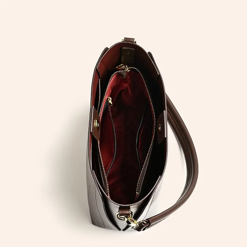 

Vintage Women Bag Fashion Brand Women's Bag Leather Messenger Bag Designer Shoulder Bag Women's Handbag Large Women's Purse