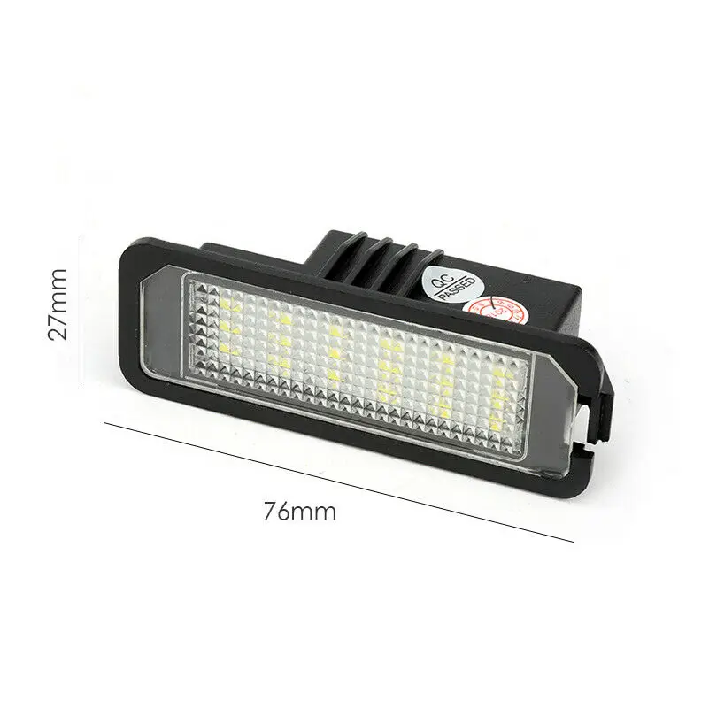 2x автомобиль светодиодный Подсветка регистрационного номера для VW Golf MK4 MK5 MK6 Passat