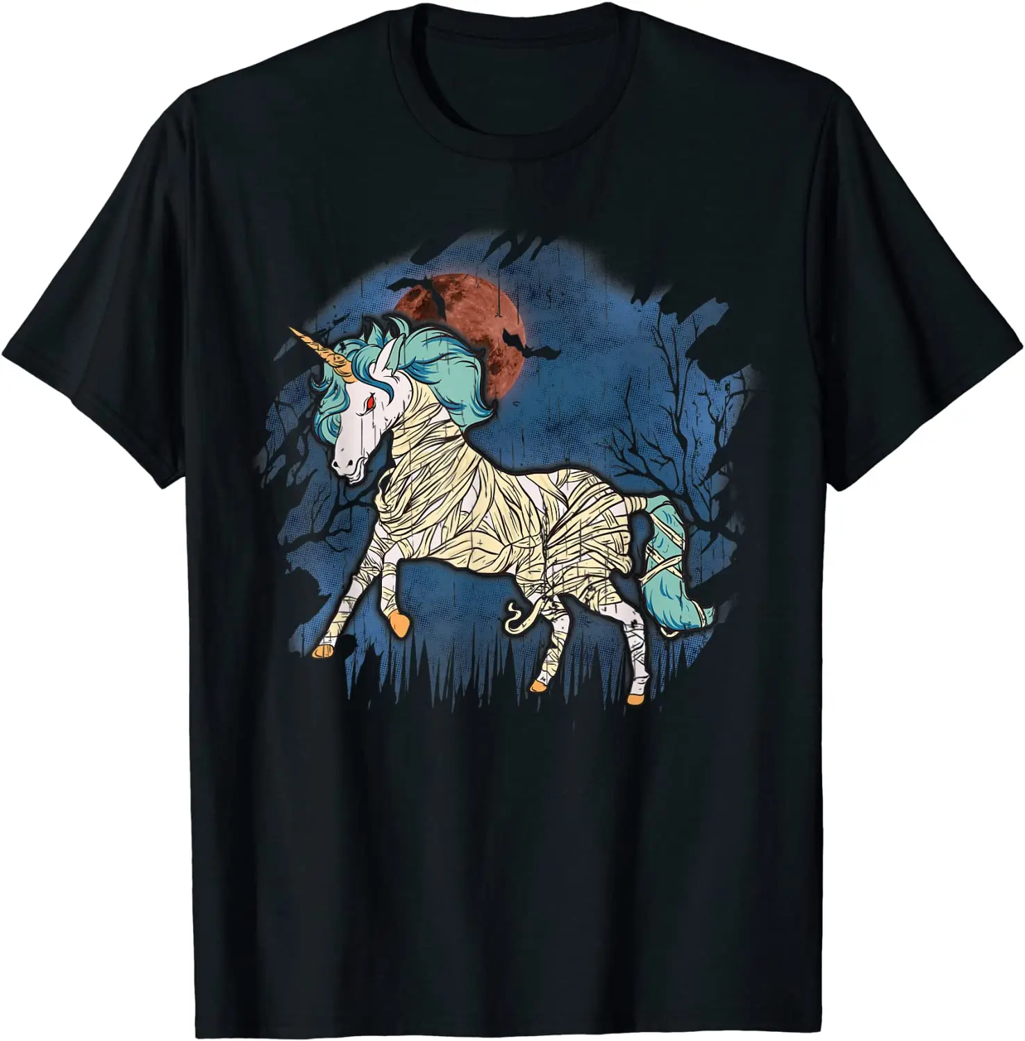 

Zombiecorn Zombie Unicorn Halloween Scary Unicorn Monster T-Shirt