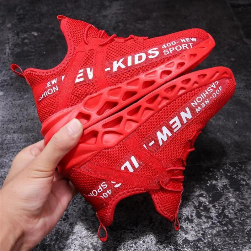 Kids Shoes Boys Girls Sneakers Air Mesh Casual Sport Walking Shoes New Children Running Sneakers 4 5 6 7 8 9 10 11 12 Years Old