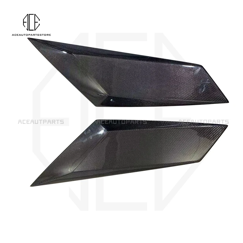 Настоящие автомобильные воздухозаборные крышки из углеродного волокна для