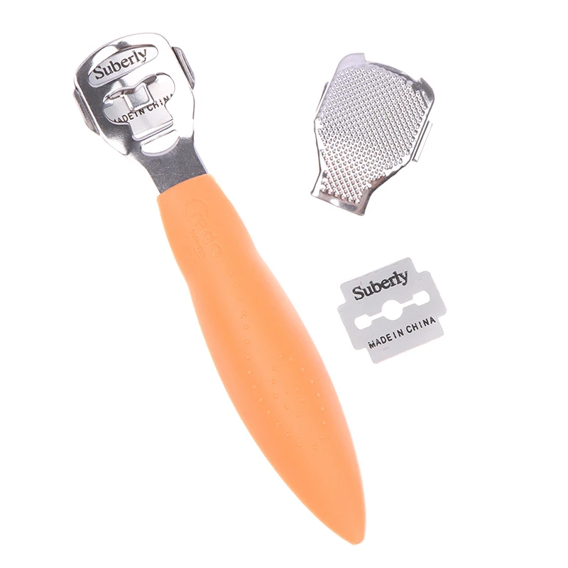 

1 Set Foot Care Pedicure Callus Remover Hard Dry Skin Shaver Scraper Rasp Kit