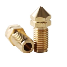 2pcs UM3 3D printer replacement print brass nozzle 0.4mm for Ultimaker 3 spare parts 3.0mm filament