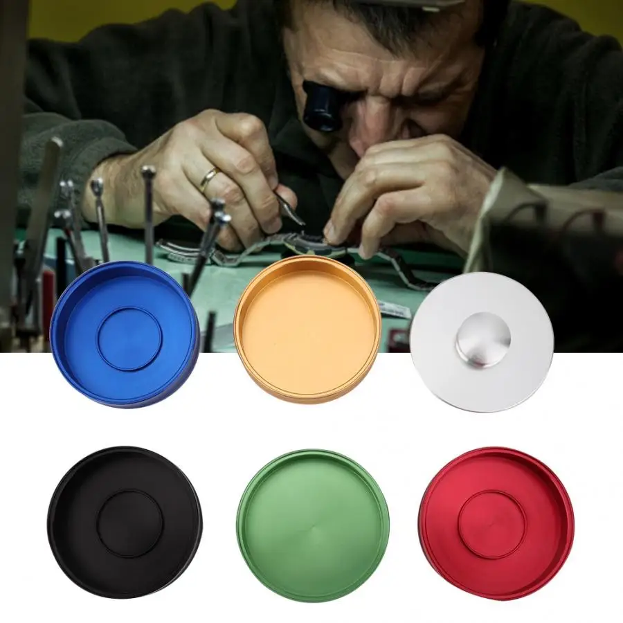 5 слоев Алюминий сплав часы чистый цилиндрическая чашка наручные для очистки