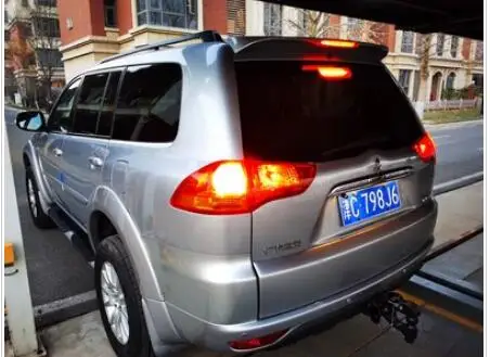 Rear spoiler Fit For Mitsubishi Pajero sport V93 V97 03 04 05 06 07 08 09 2010 2011 2012 2013 2014 2015 with light | Автомобили и