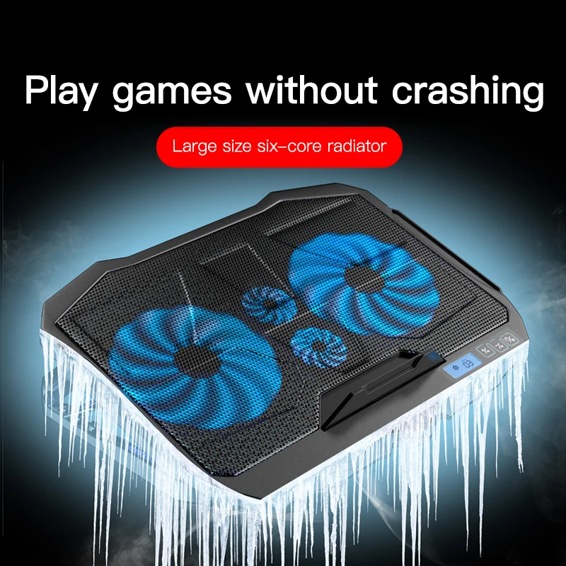 Niye ПК Ноутбук игровой подставка держатель кулер четыре вентилятора охлаждения USB