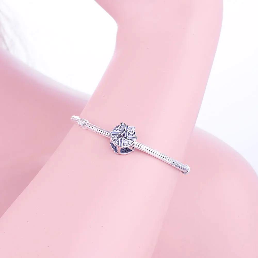 2020 Autumn Collection 925 Sterling Silver Bow knot Charm Beads Fits Original pan Charms Bracelet Jewelry Accessory | Украшения и