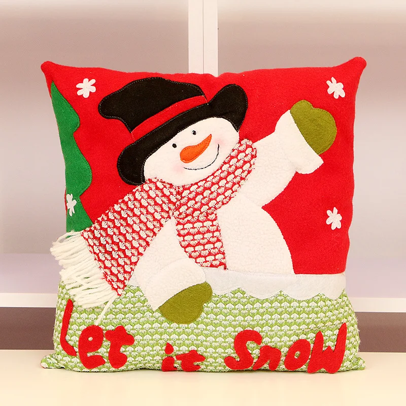 НОВАЯ РОЖДЕСТВЕНСКАЯ Подушка креативное домашнее украшение 3d плюшевая игрушка