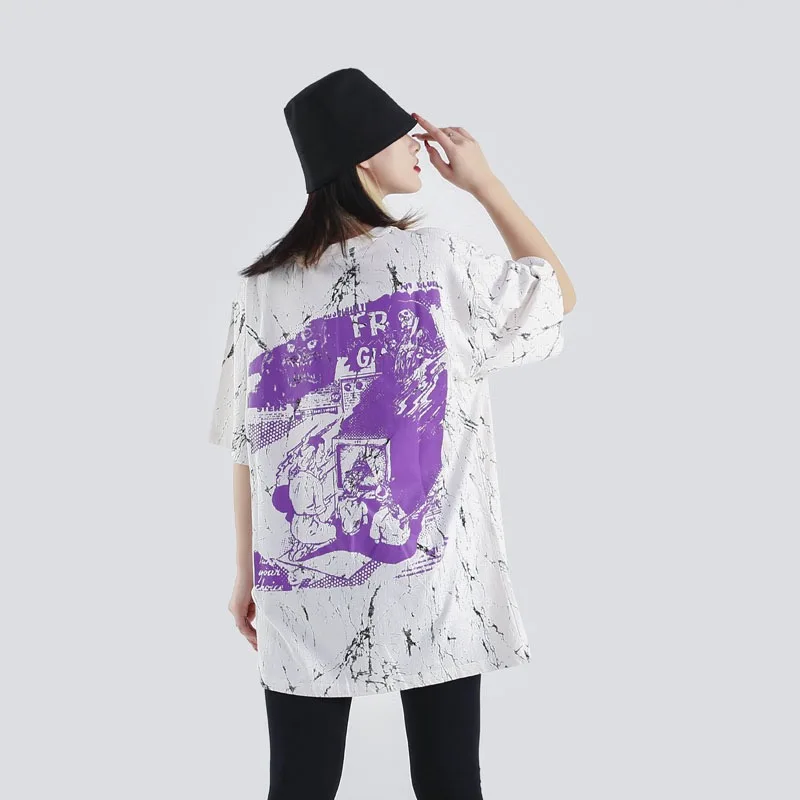 Aelfric Eden Tie Dye Harajuku футболка для мужчин 2020 Семейные футболки с коротким рукавом и