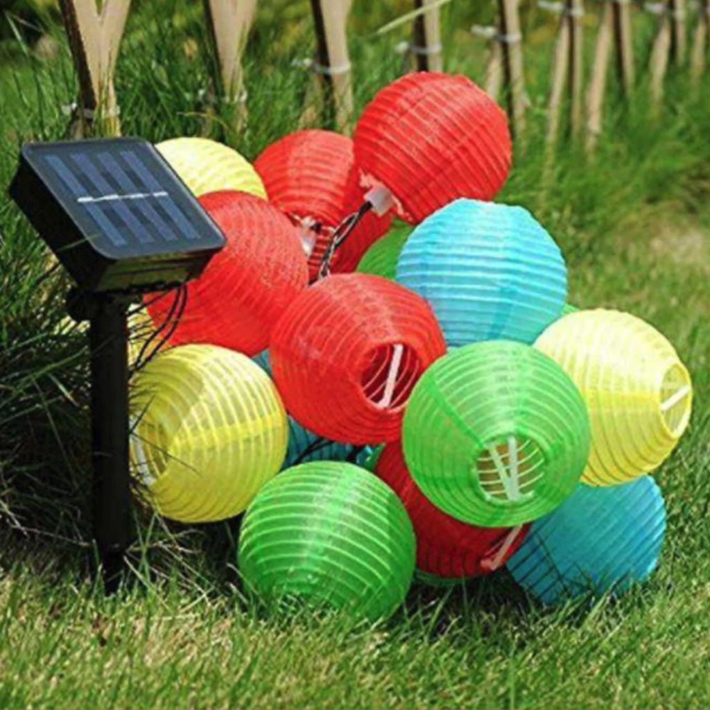 10 светодиодных фонарей DIY для наружного освещения на солнечной энергии праздник