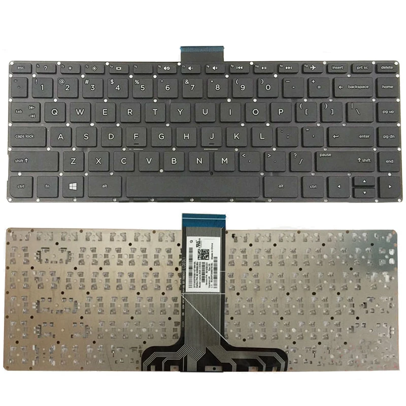 Клавиатура для ноутбука HP Stream 14-AX 14-AX010ca 14-AX020ca 14-AX030ca 14-ax010wm английская белая без