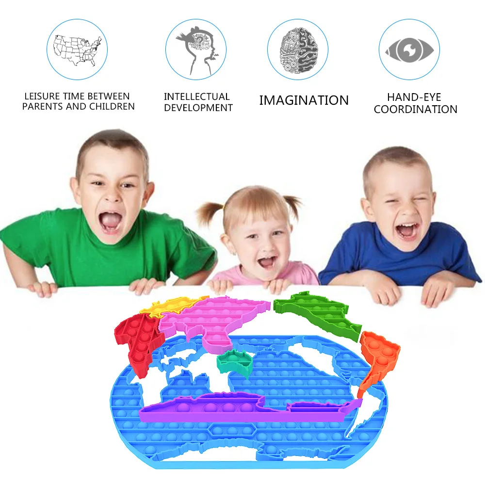 

30cm It Hot Push Bubble Fidget Toys Adult Stress Relief Toy Antistress Soft Squishy Anti-stress Gift Anti Stress Box