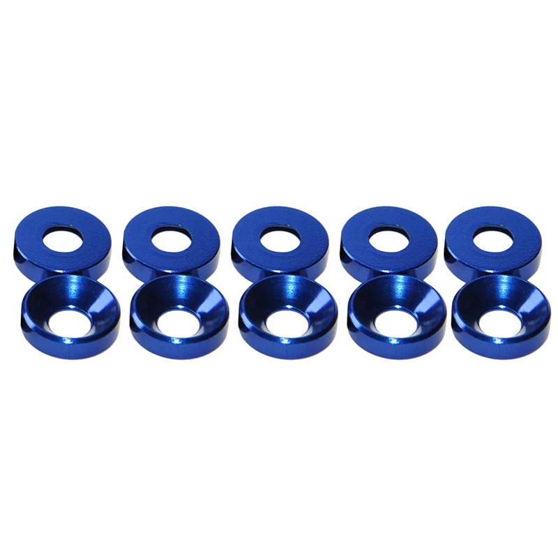 

New Aluminum Alloy M5 Anodized Countersunk Head Bolt Washers Gasket