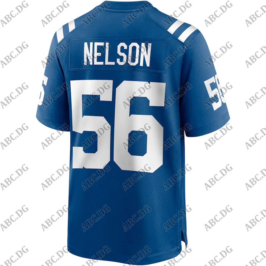 

Customized Stitch American Football Jersey Men Women Kid Youth Indianapolis Quenton Nelson Royal Player Game Jersey