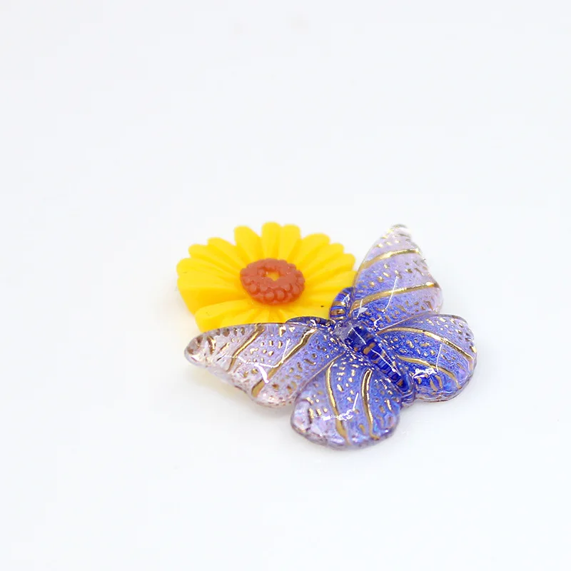 Diy Ослепительная Смола бабочка аксессуары чехол для телефона принадлежности