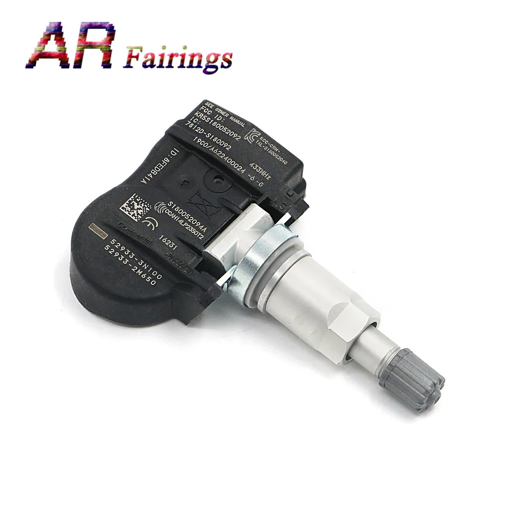 4 шт. 52933-3N100 TPMS системы контроля давления в шинах колеса шины часть для hyundai Accent