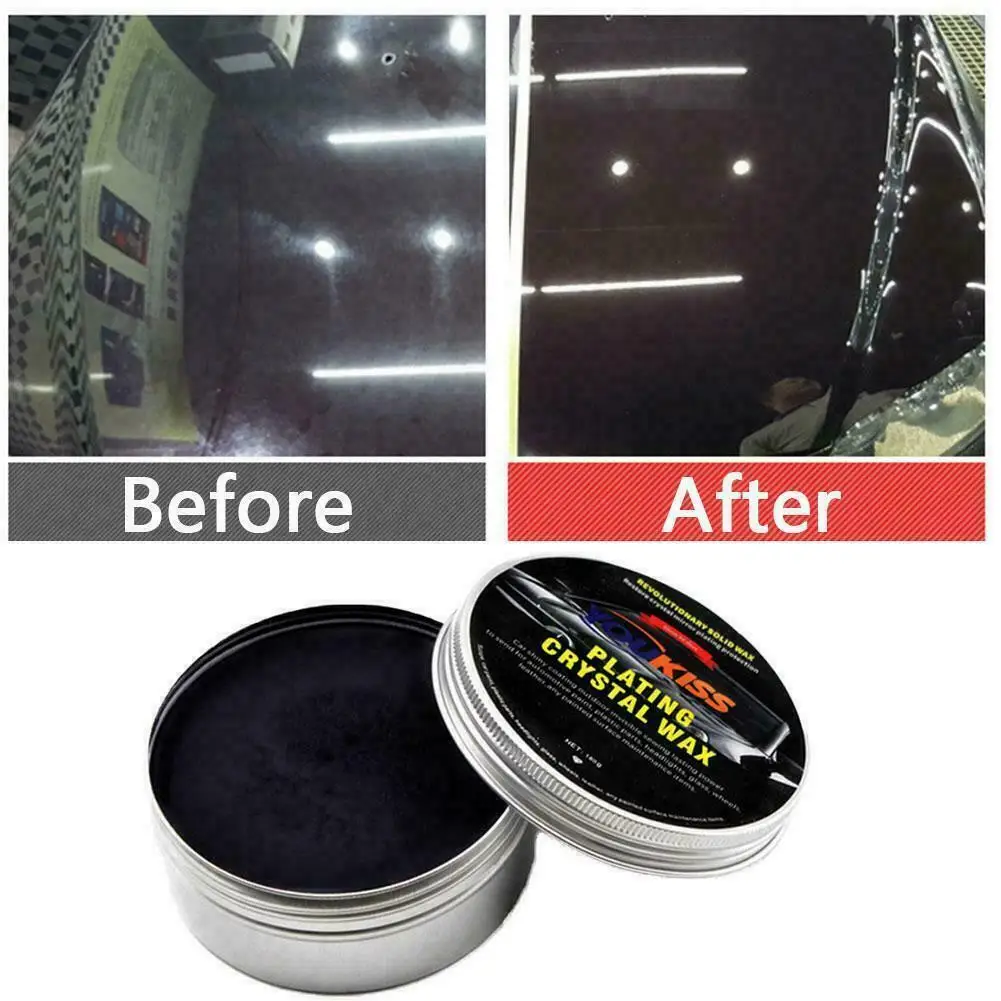 Автомобильный Воск кристаллическое покрытие твердый глянцевый воск Carnauba новый