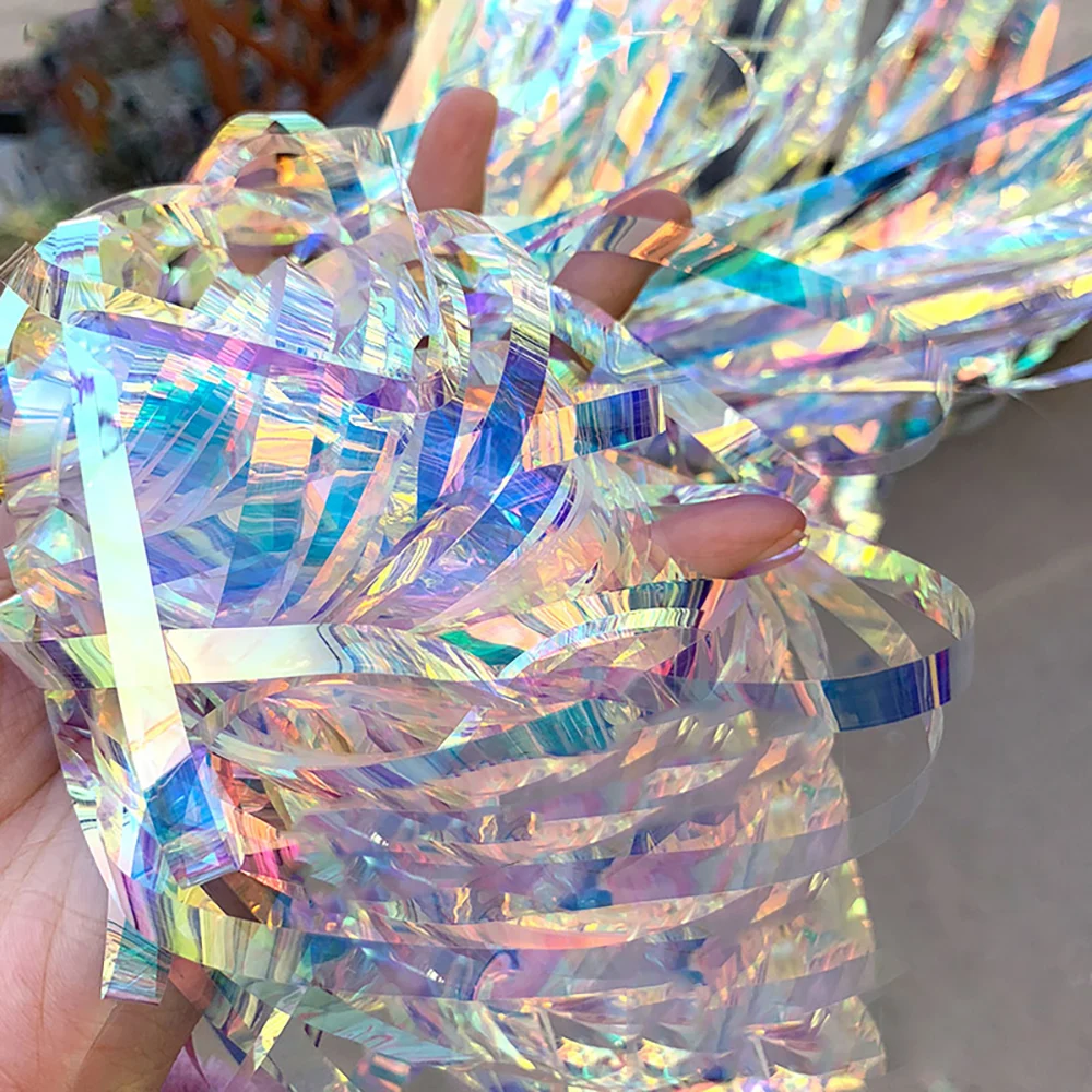 Фотофон для свадьбы 1/2/3/4 м великолепный фон с блестками прозрачная мишура