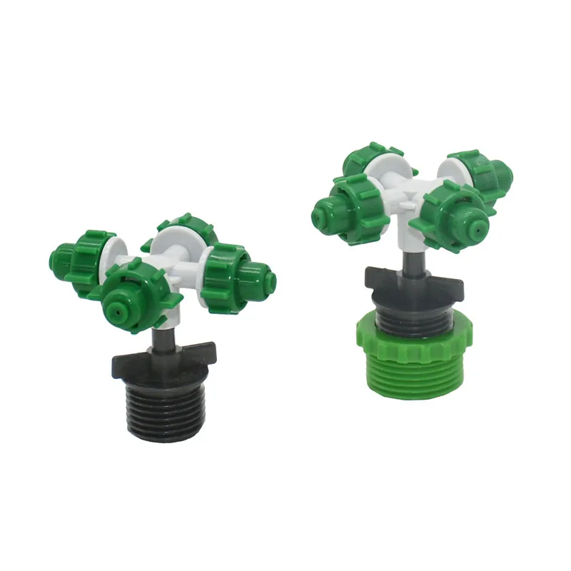 Мужской 1/2 3/4 теплицы анти капельное запотевание сопло крест туман распыление