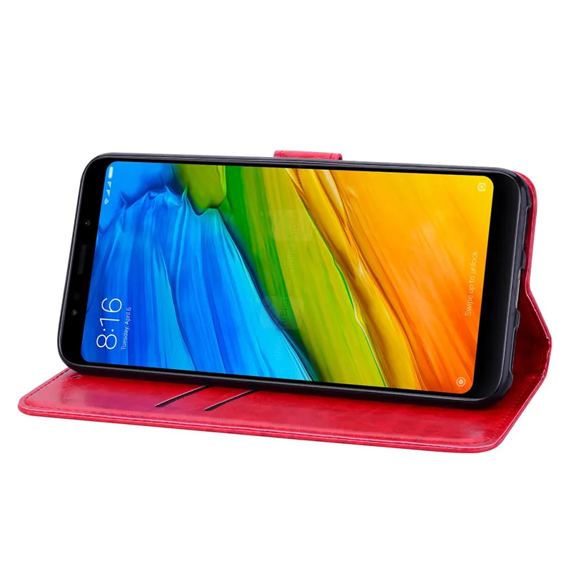 Роскошный флип-чехол для Xiaomi redmi 5 Plus xiomi redmi 5, мягкий чехол-кошелек для Xiaomi redmi 5 redmi 5 Plus 5,99 чехол для телефона Fundas