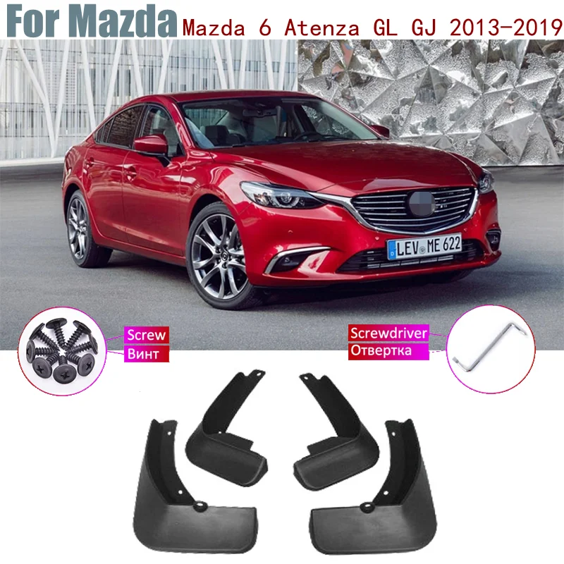 

Брызговики для Mazda 6 Atenza GL GJ 2019 ~ 2013
