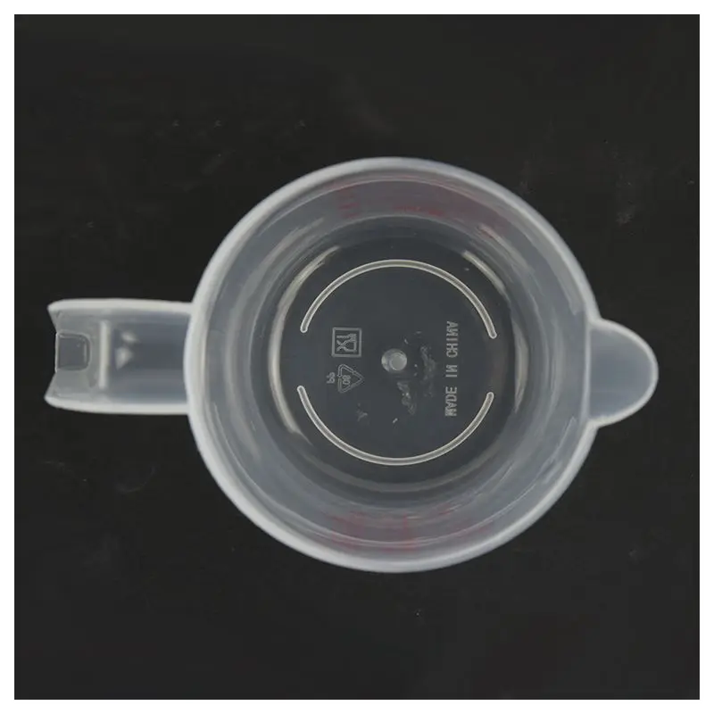 

500ml Home Lab Measuring Jug Pitcher Plastic Handle Pour Spout Container
