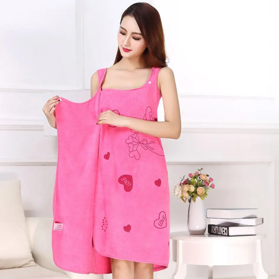 Home Textile Towel Women Robes Bath Wearable Dress Womens Lady Fast Drying Beach Spa Magical Nightwear Sleeping | Дом и сад