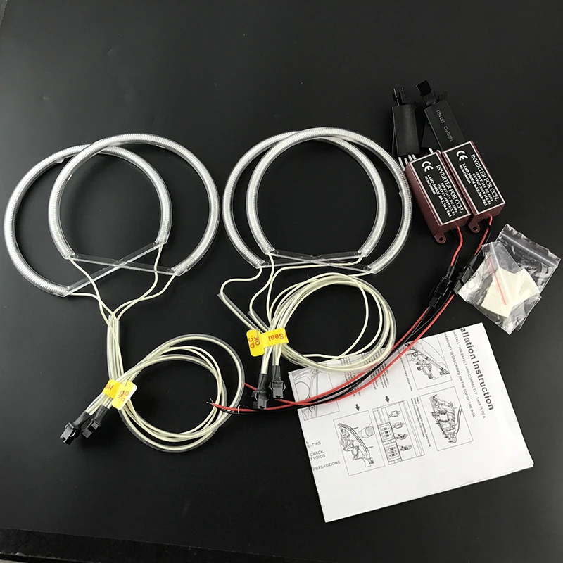 Высококачественный набор глаз ангела CCFL кольцо с теплым белым ореолом для BMW E36 3