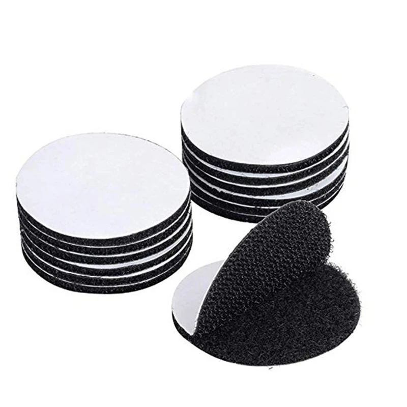 

15 Pairs Velcro Dots Self Adhesive Hook and Loop Fastener Tape nylon sticker Sofa Cushion Carpet Anti Slip Mat 5cm 6cm 4x6cm