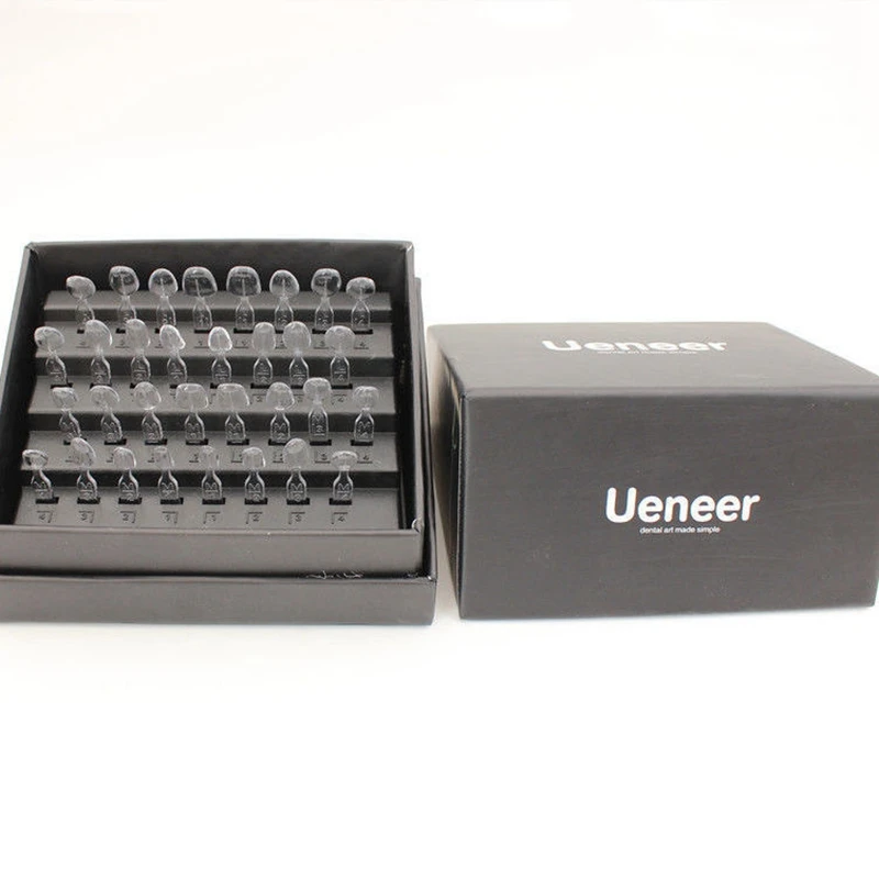 32pcs/set Dental Veneers Mould Autoclave Composite Resin Mold Light Cure Fast Quick Anterior Front Teeth Whitening Tools - купить по