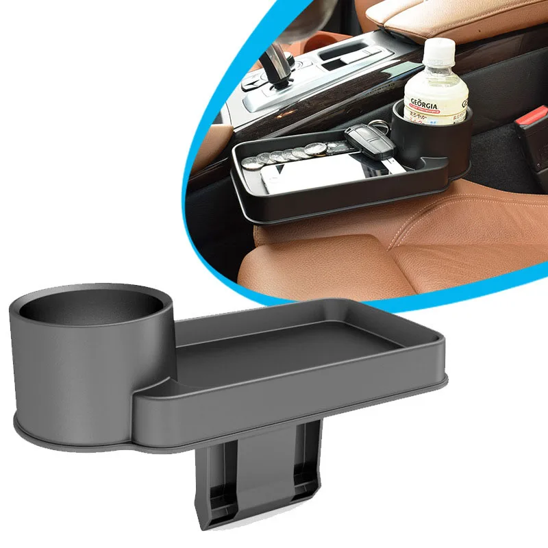 

Car Cup Holder Auto Seat Gap Water Cup Seat seam storage box multifunctional car cup holder slot storage box storage box