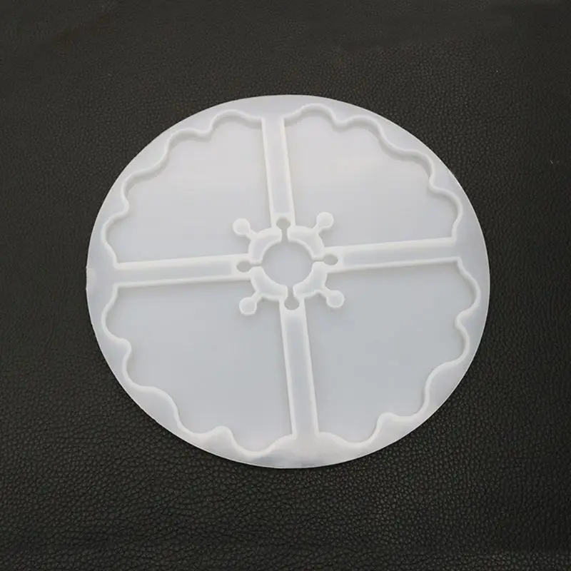 

Irregular Coaster Crystal Epoxy Mold Mirror Resin Silicone Molds DIY Handmade Mat Accessories