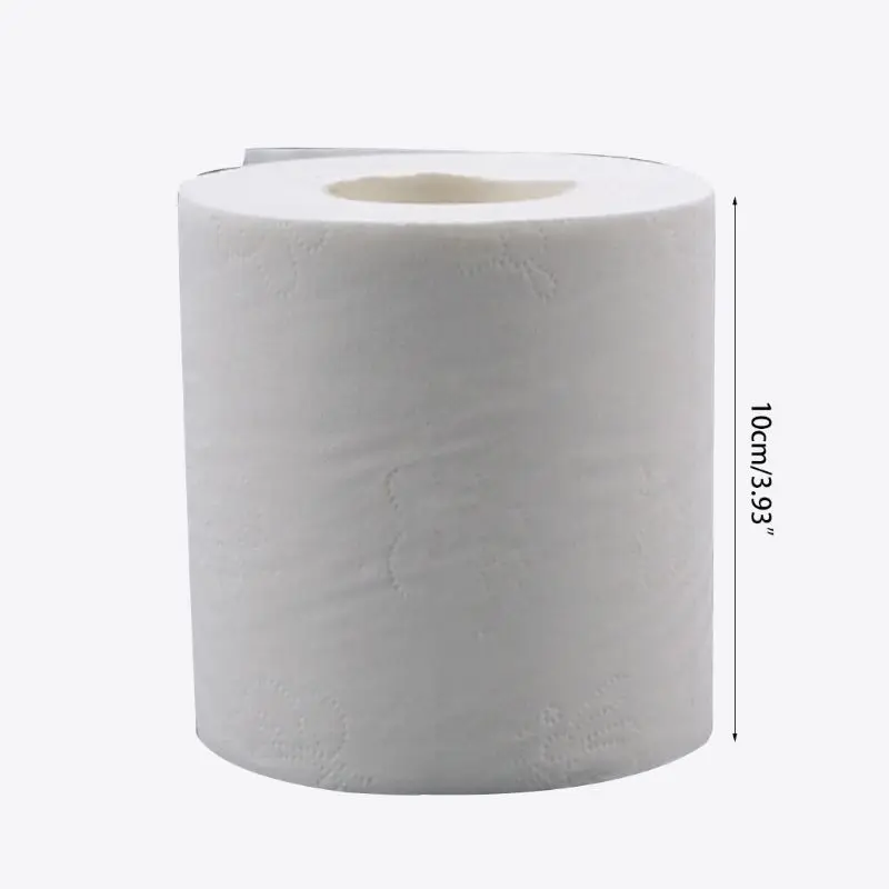 

3-PLY 10 Rolls Standard Rolls Toilet Paper Soft Skin-Friendly No Fragrance Bath X7YB