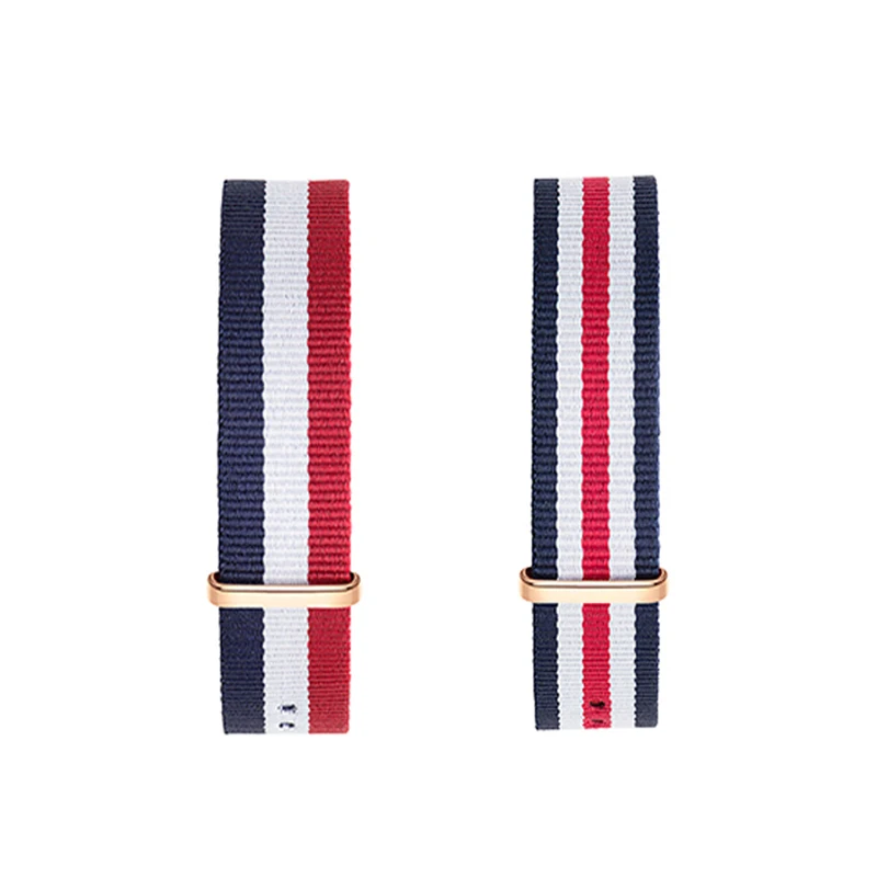 neway Watchband for dw Nylon Watch Band 18mm 20mm Rose Gold Bracelet Buckle Band for daniel wellington watch Strap men women