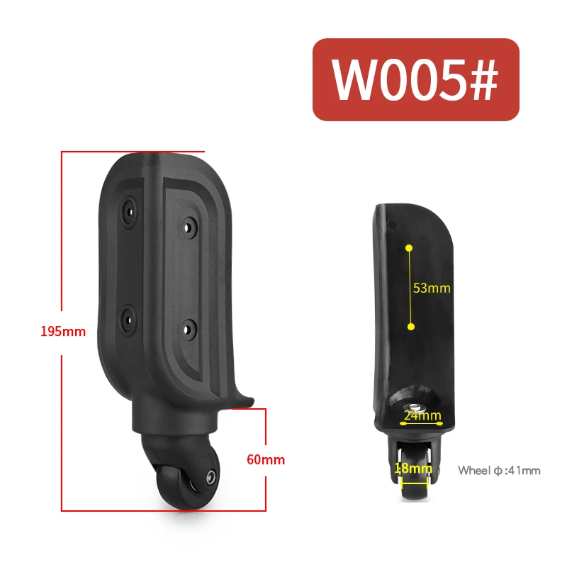Wheel for Suitcase Universal Wheel Repair Mute Universal Wheels Parts Front and Rear Wheels Cloth Box Luggage Wheels Accessories