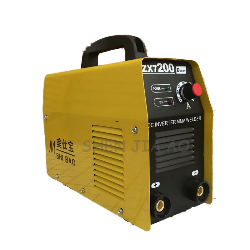 1PC Small Household Manual Welding Machine ZX7-200 Portable DC Inverter MMA Welder 220V | Инструменты