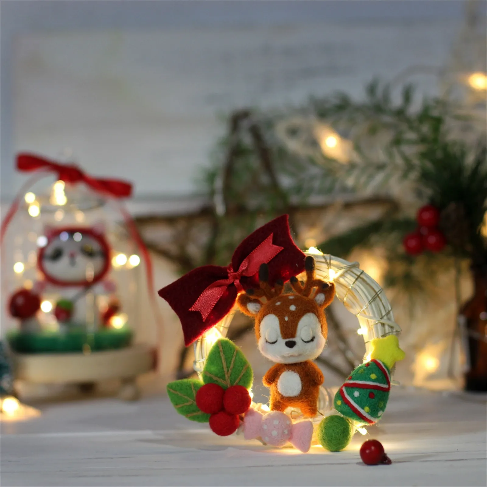 

2021 toys for children Cute Pattern Handmade DIY Poke Wool Felts Material Production Package funny gifts #L4