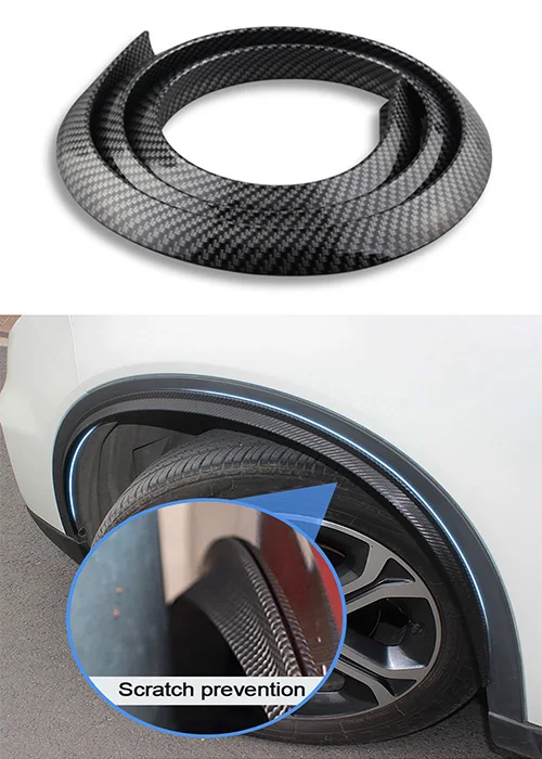 Автомобильное крыло вспышки Арка колеса защита для бровей/наклейка брызговиков