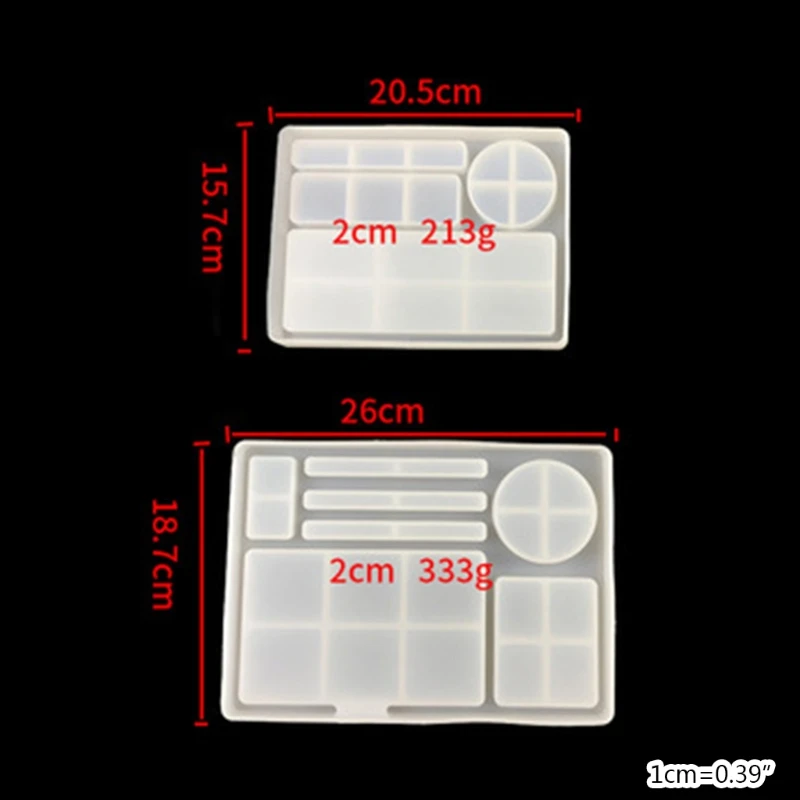 Вращающийся поднос эпоксидная смола форма прямоугольный силиконовая сделай сам