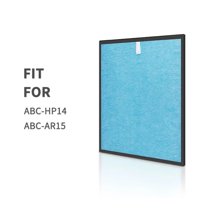 H13 Hepa фильтр и хлопок ABC-FKH15B для SanYo ABC-HP14/ABC-AR15 Airmate AC16/17/27 Воздухоочистители |