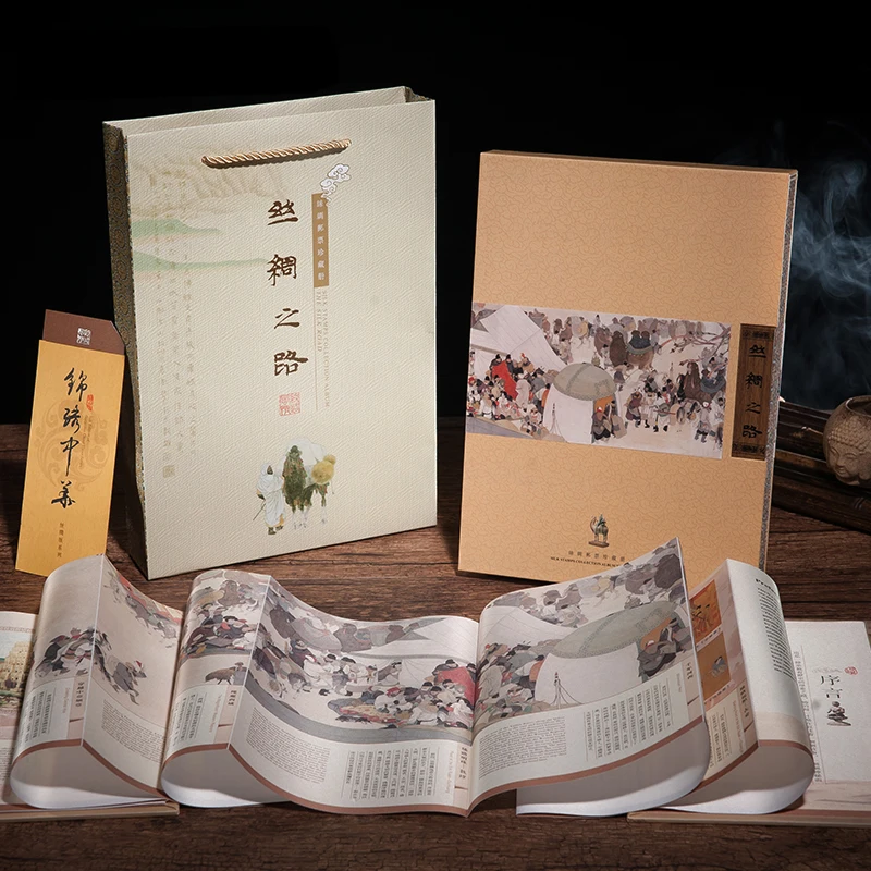 Shaofu шелк дорога штамп Альбом Один ремень настенные картины зарубежные бизнес