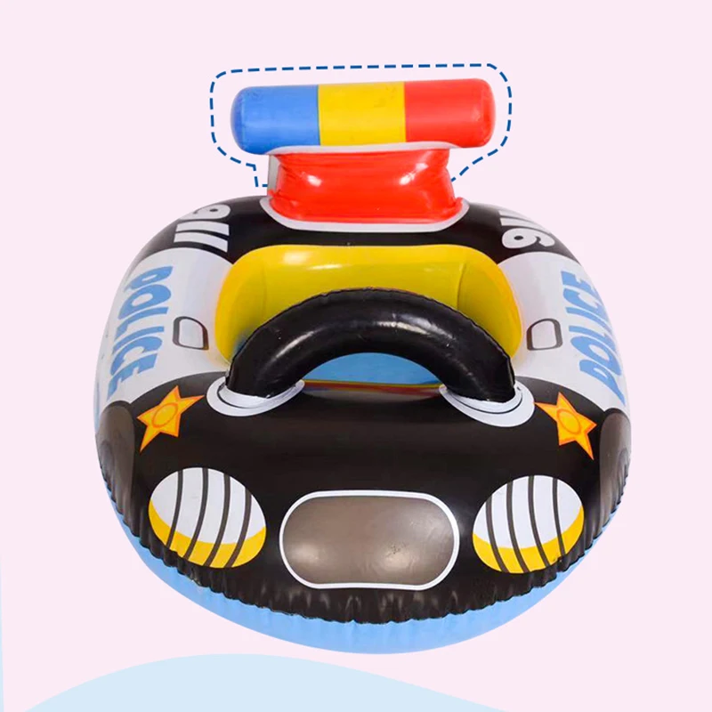 

Inflatable Car Yacht Kids Baby Swimming Ring Summer Beach Party Pool Toys Swim Circle Pool Float Seat Accessories With Handle