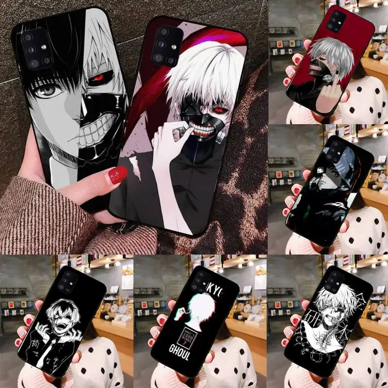 

Tokyo Ghoul Trendy Anime Phone Case black For Samsung galaxy S 21 20 10 8 A 51 71 50 21s 70 40 20 20e note 10 plus Ultra 5g fe